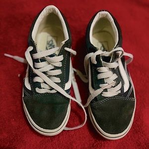 Kids Black & White Vans